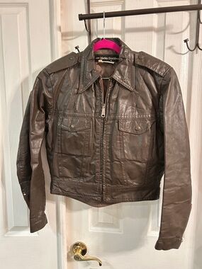 Harley Davidson AMF vintage motorcycle jacket